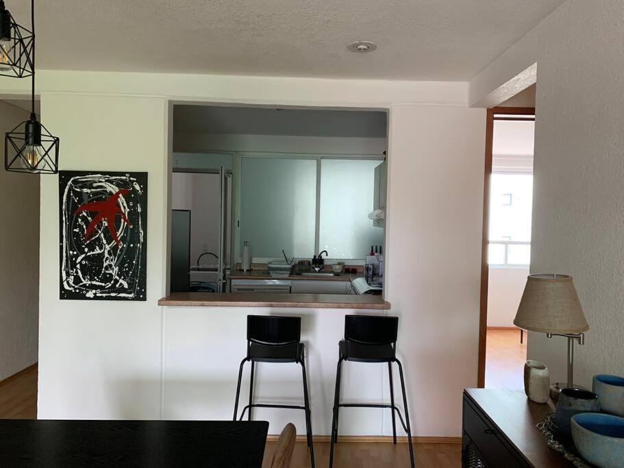 Appartamento Excelente Departamento En La Condesa Città del Messico Esterno foto