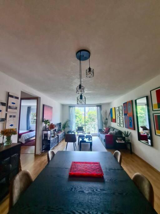 Appartamento Excelente Departamento En La Condesa Città del Messico Esterno foto