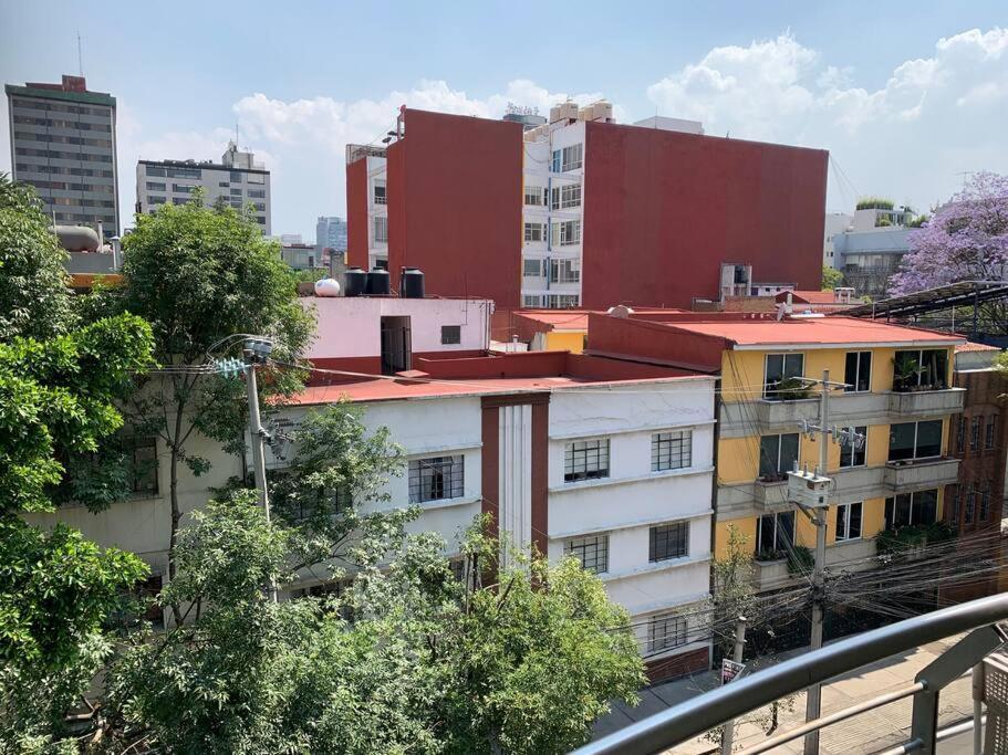 Appartamento Excelente Departamento En La Condesa Città del Messico Esterno foto